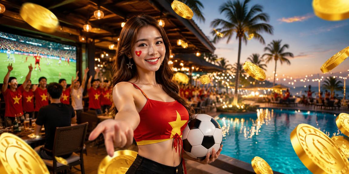 Người dùng theo dõi cược bóng đá tại lễ hội Nha Trang